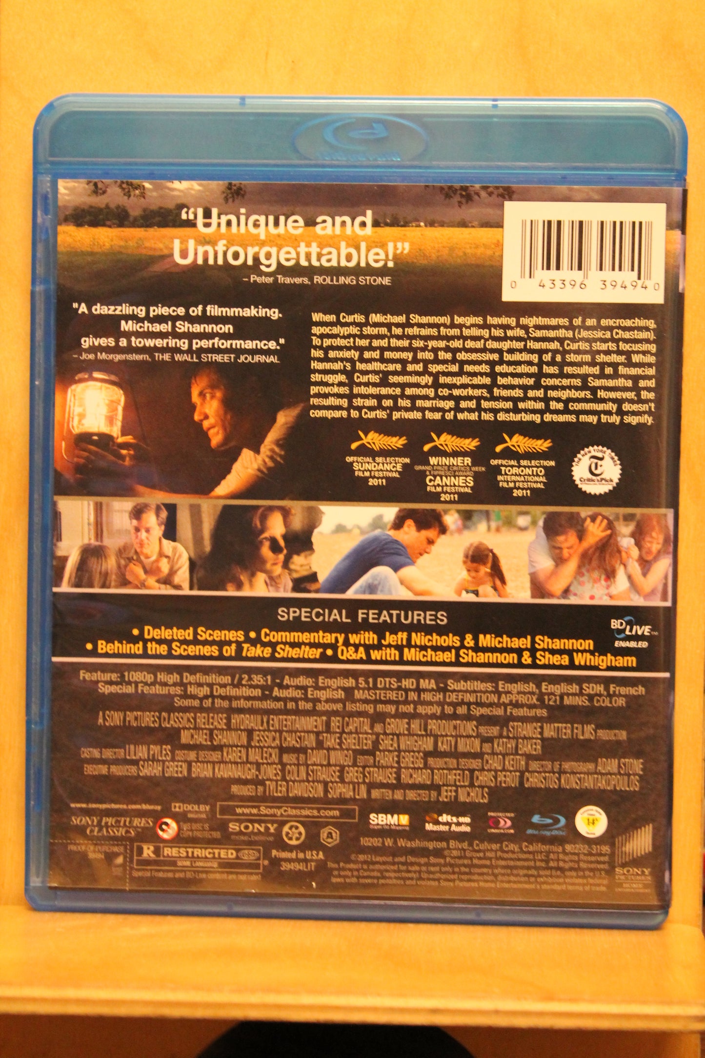 Take Shelter Blu-ray