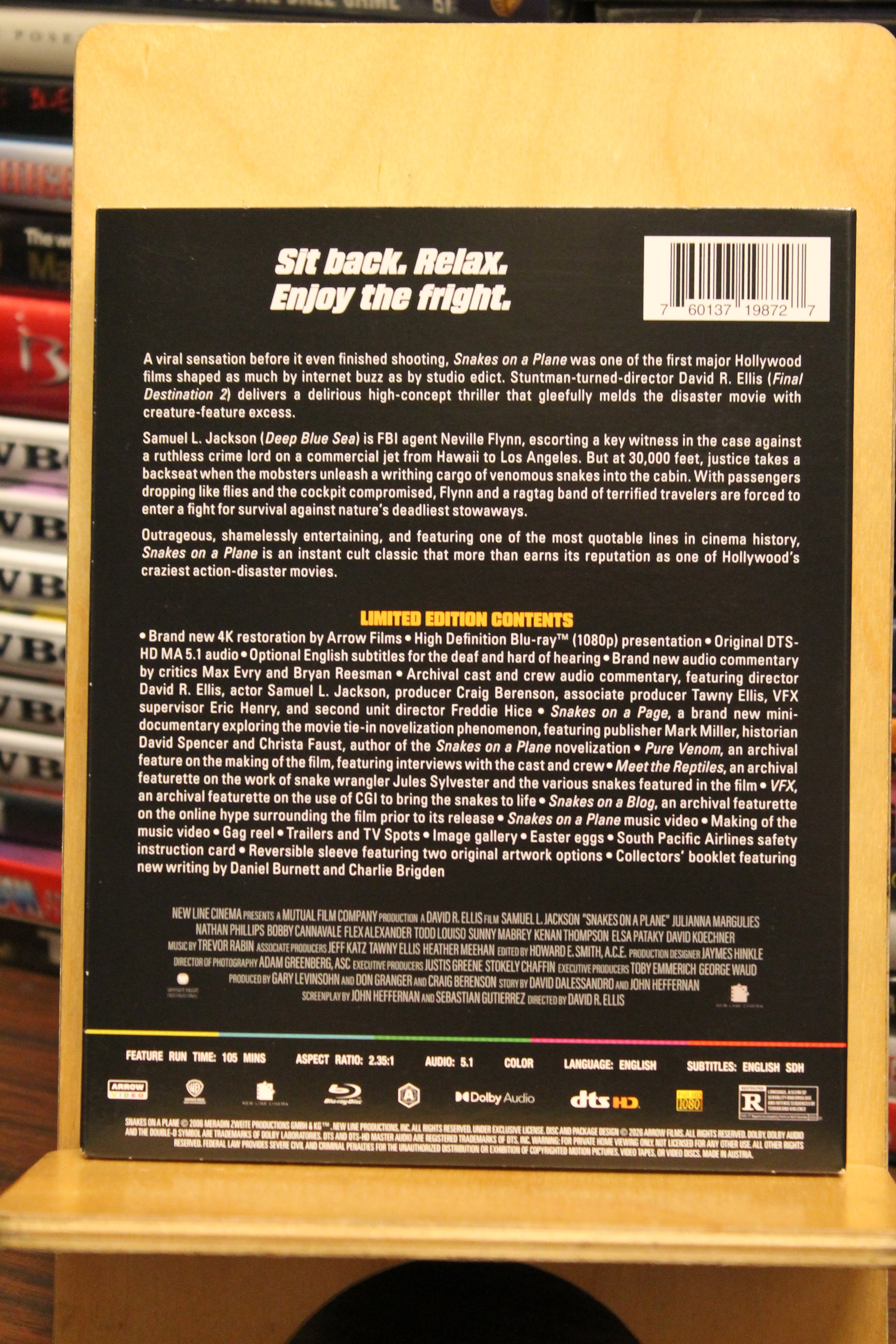 Snakes on a Plane Blu-ray