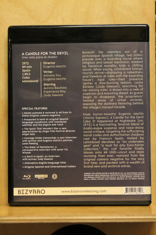 A Candle for the Devil 4K UHD
