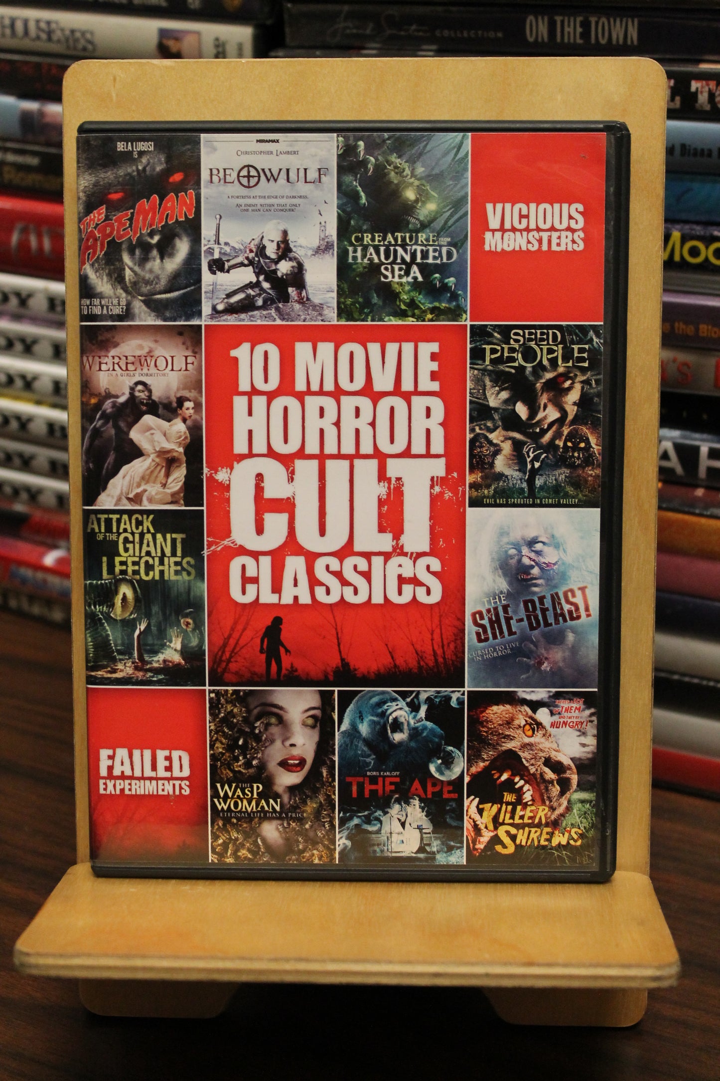 10 Movie Horror Cult Classics DVD