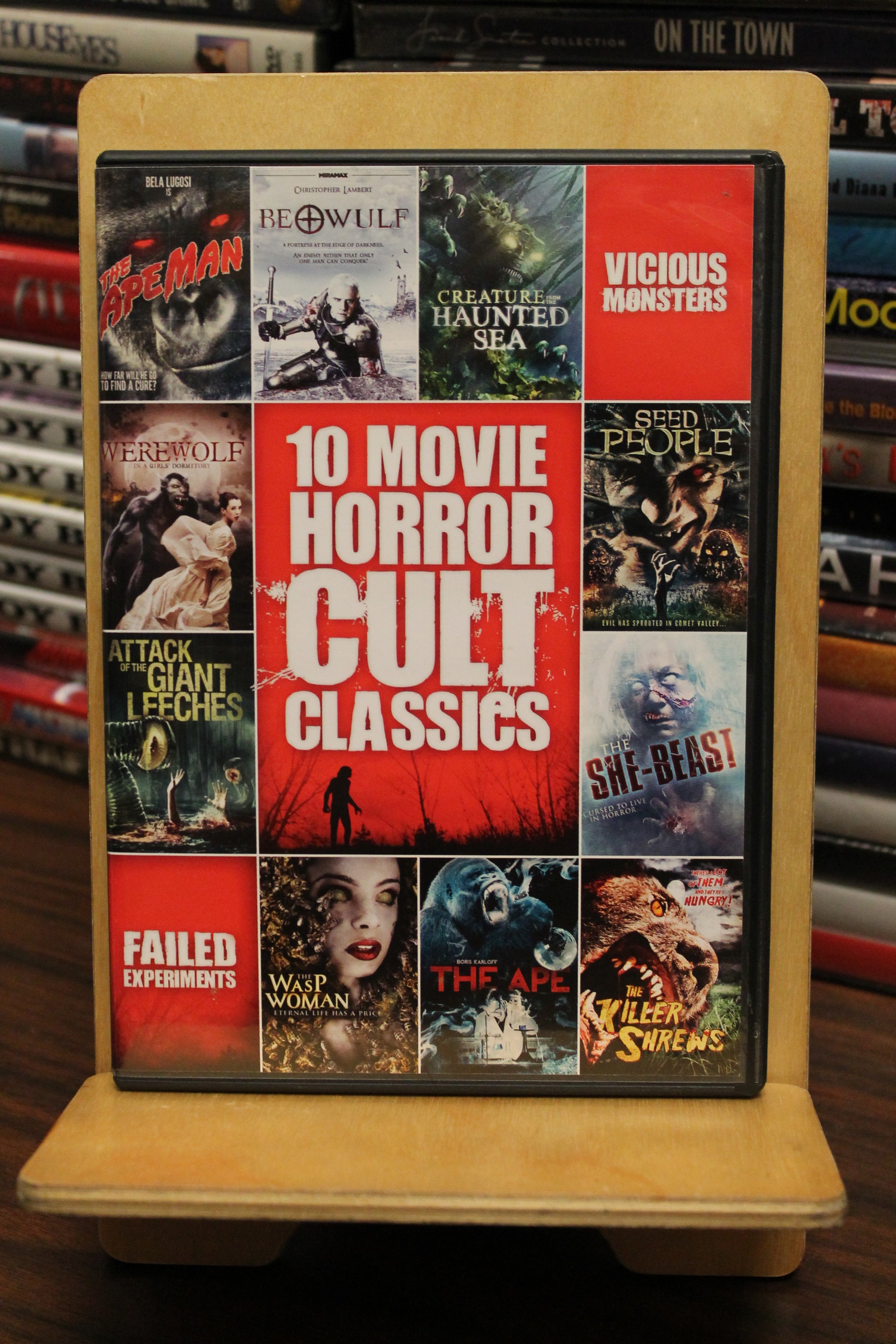 10 Movie Horror Cult Classics DVD