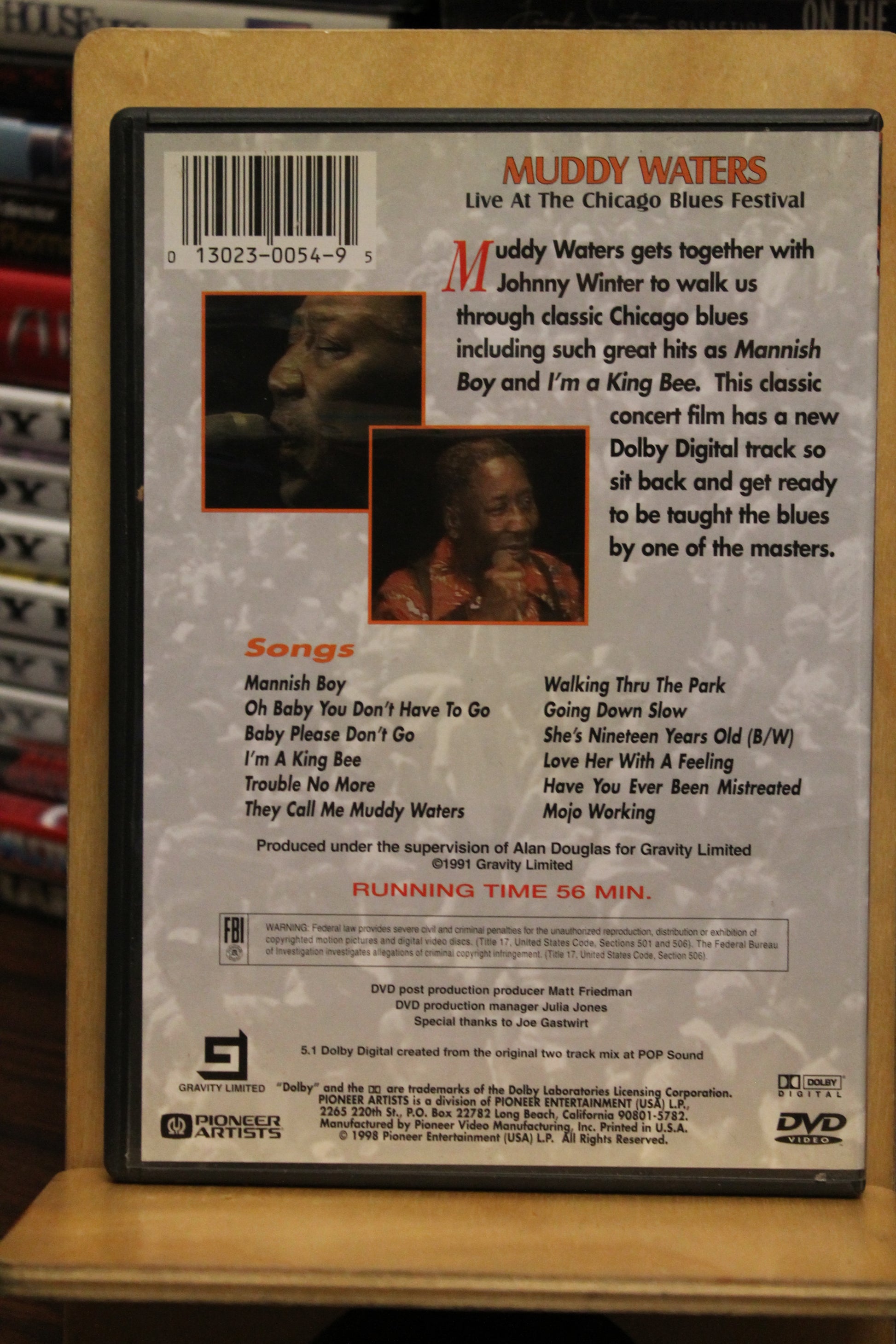 Muddy Waters Live at the Chicago Blues Festival DVD