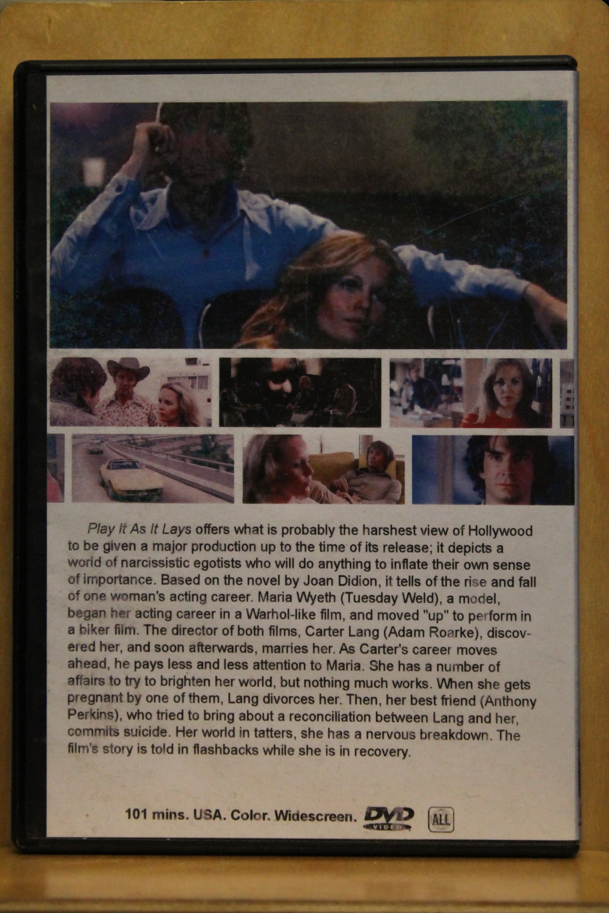 Play It as It Lays DVD