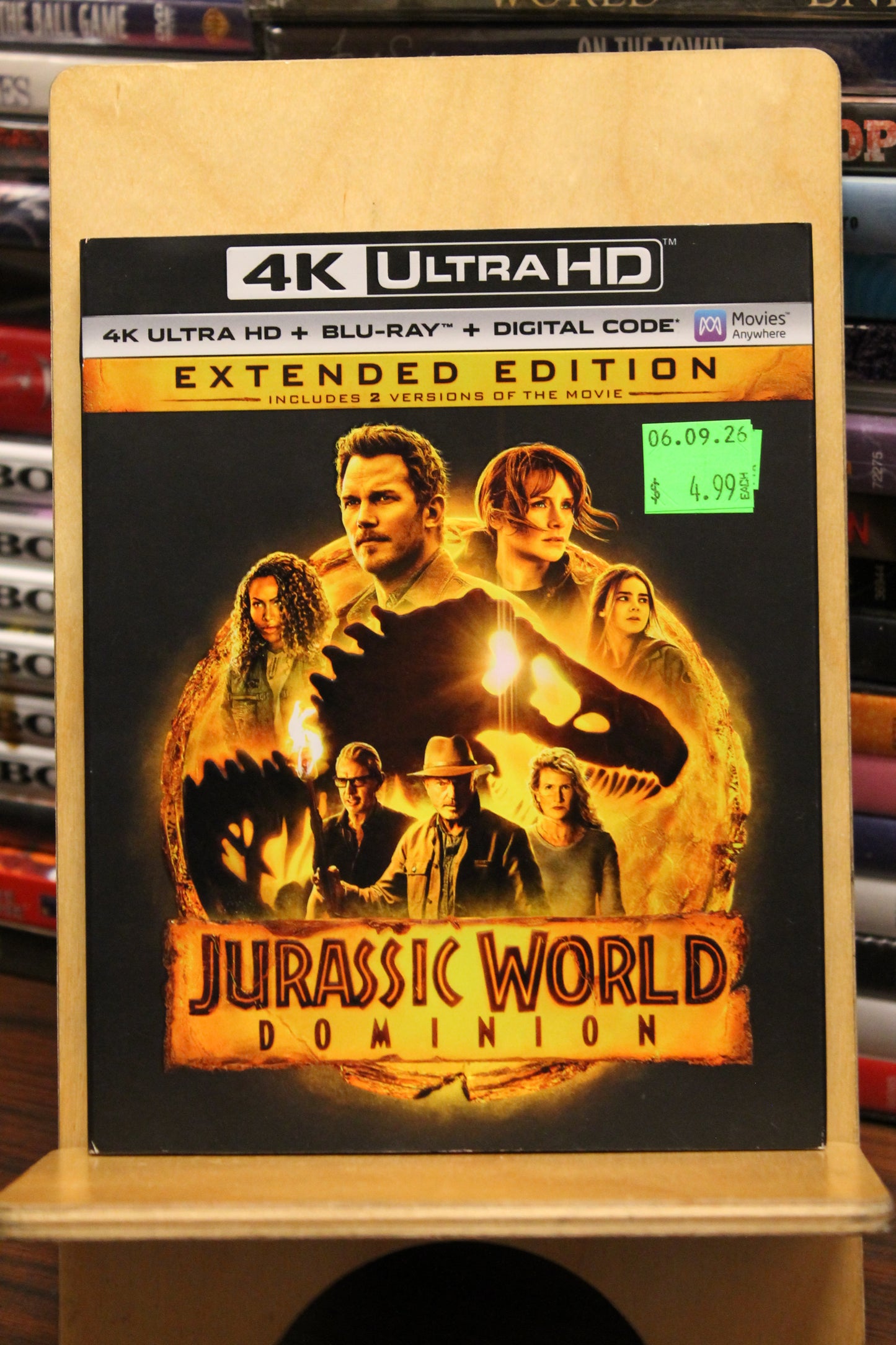 Jurassic World Dominion 4K UHD