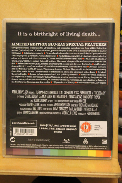 The Legacy Blu-ray