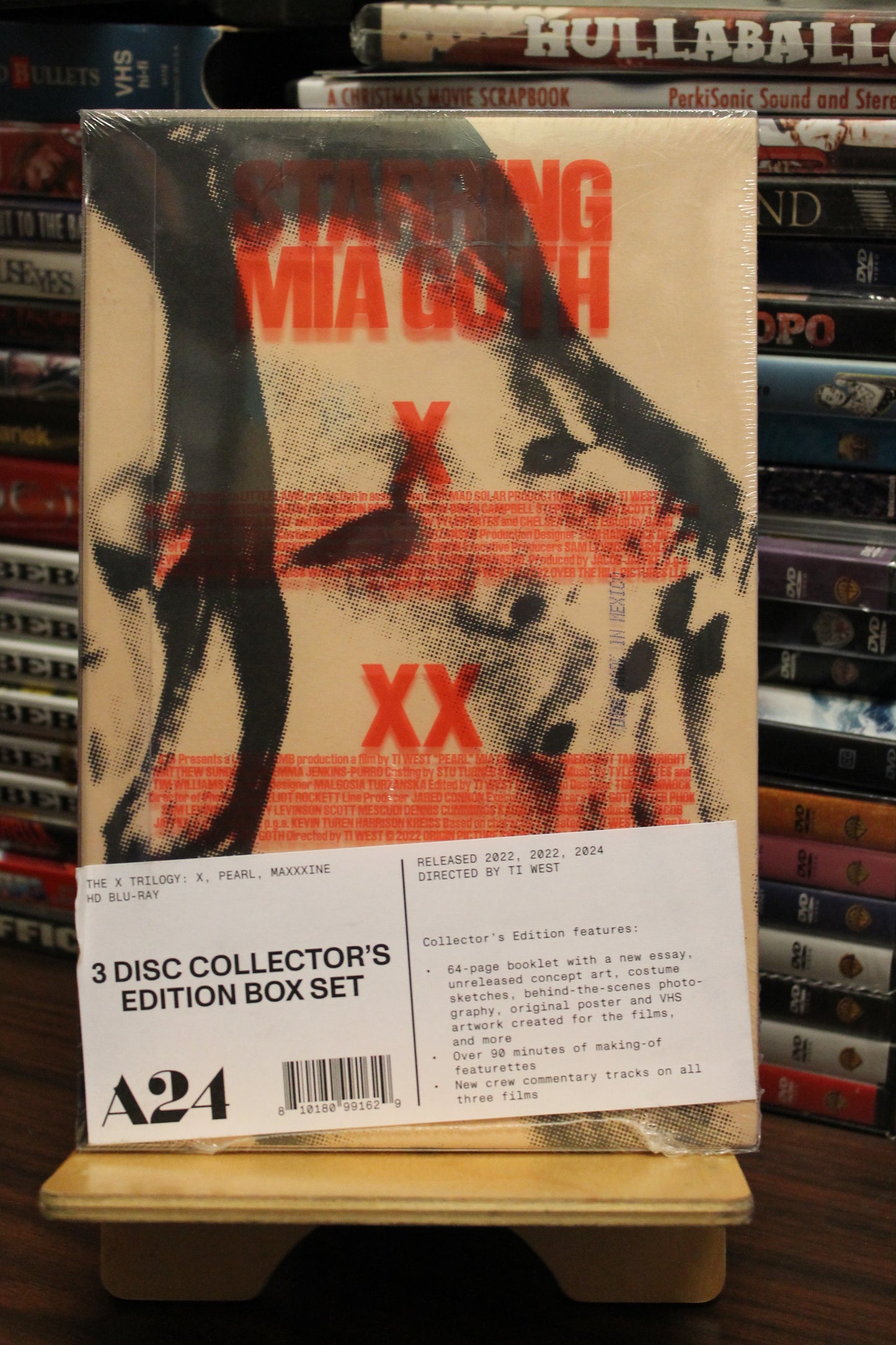 X Trilogy: X, Pearl, Maxxxine Blu-ray