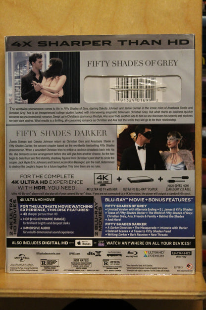 Fifty Shades of Grey / Fifty Shades Darker 4K UHD