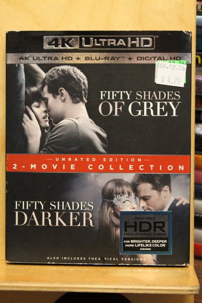Fifty Shades of Grey / Fifty Shades Darker 4K UHD