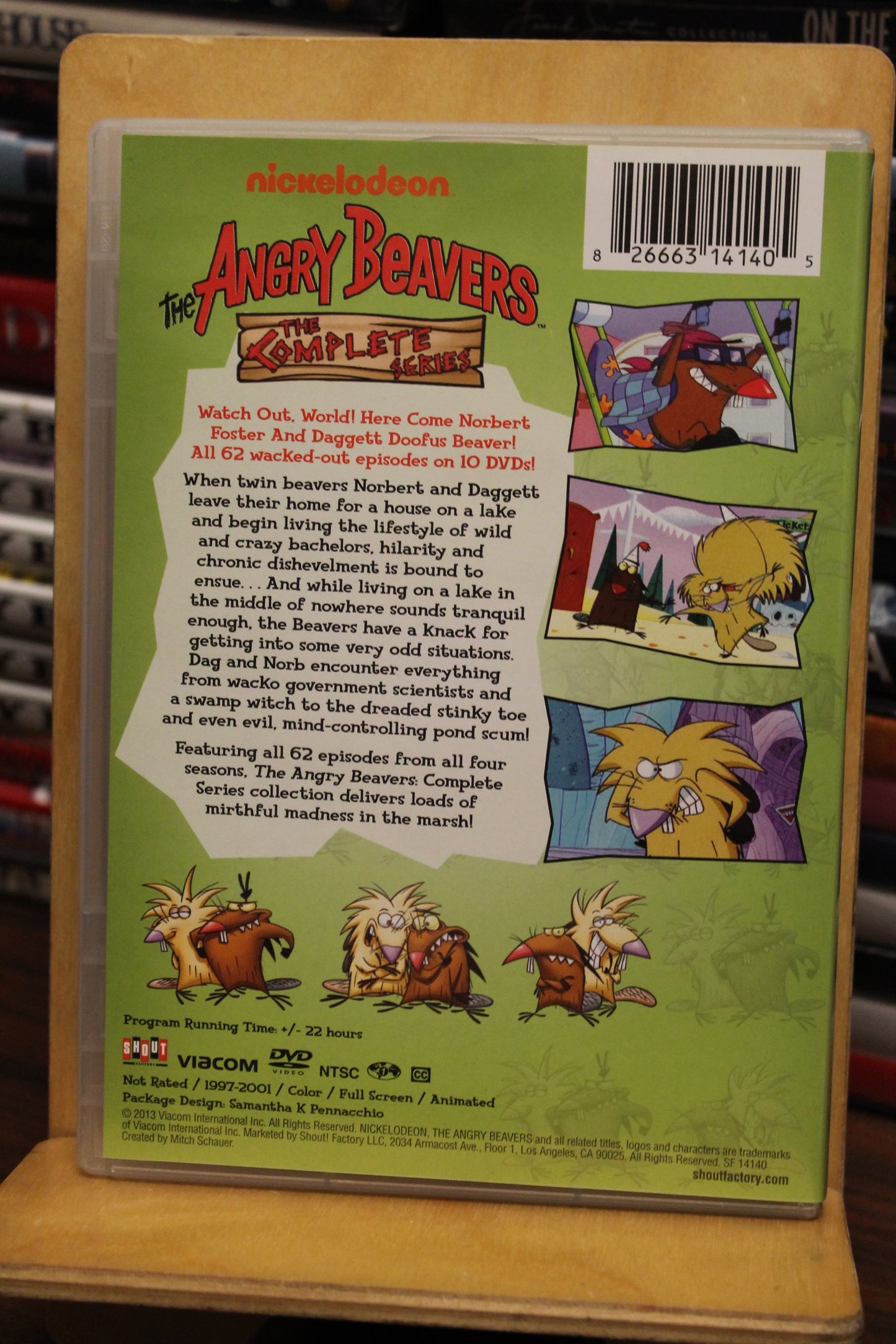The Angry Beavers DVD