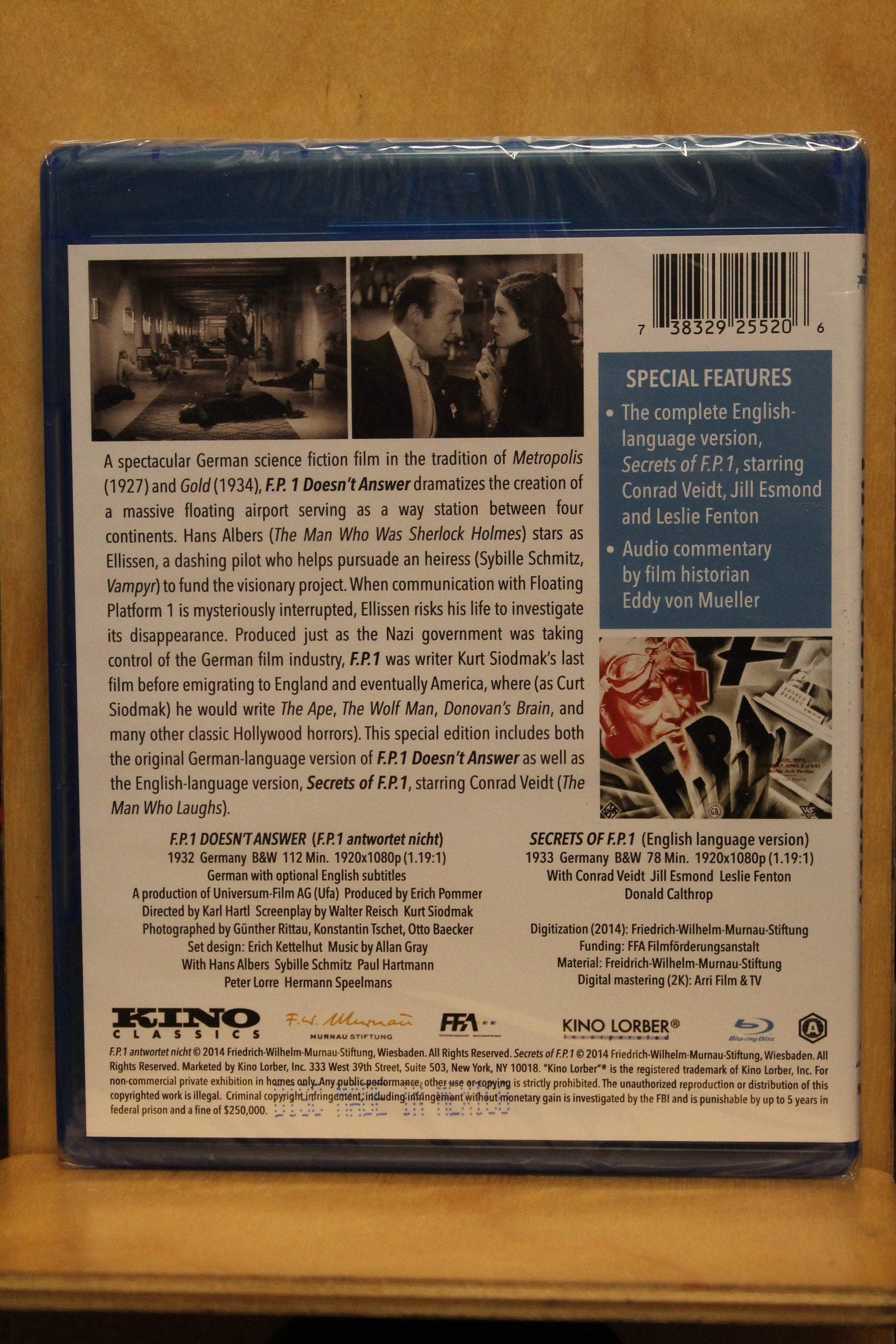 F.P.1 Doesn't Answer Blu-ray