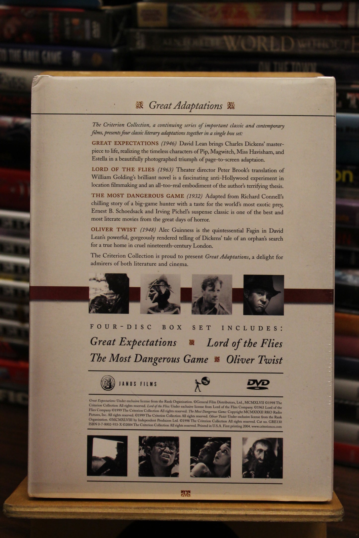 Great Adaptations DVD