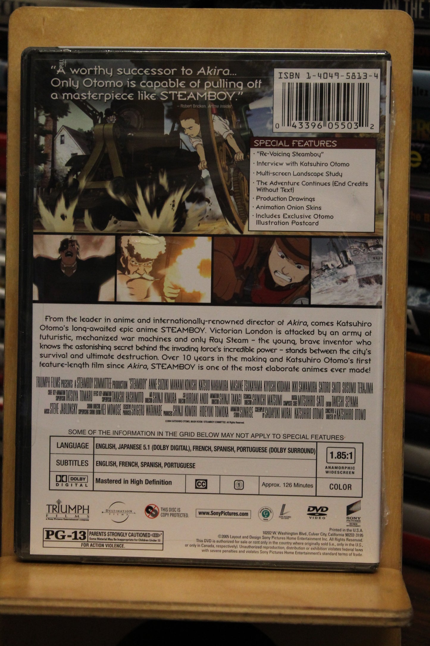 Steamboy DVD