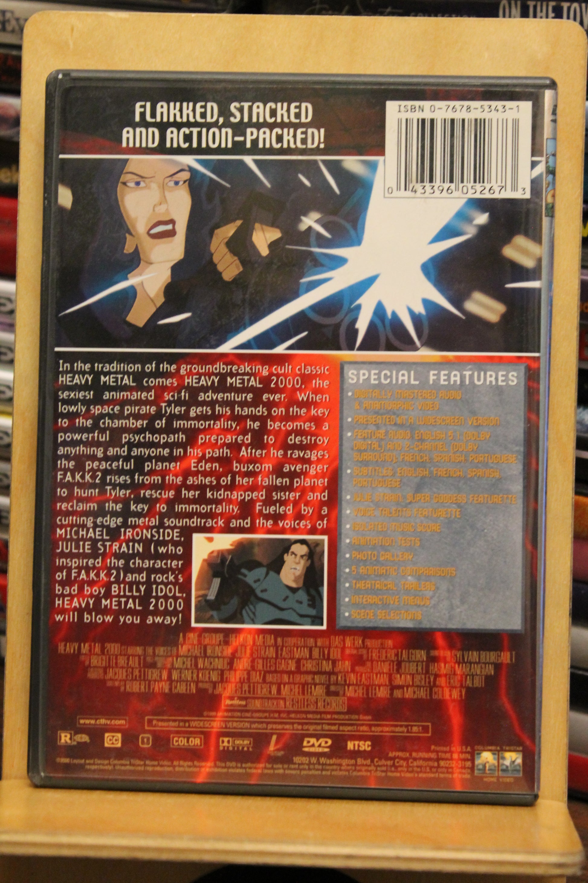 Heavy Metal 2000 DVD