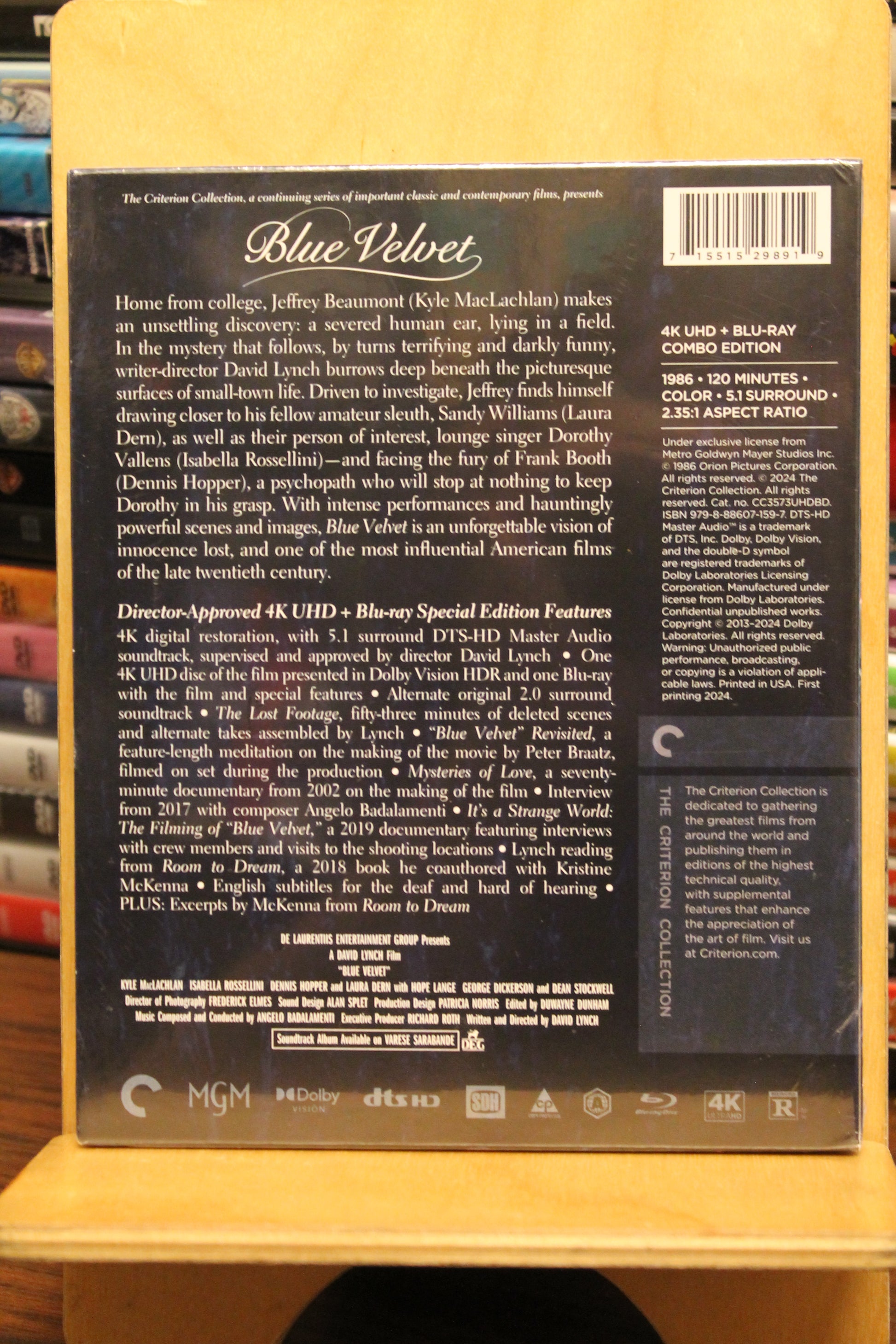 Blue Velvet 4K UHD