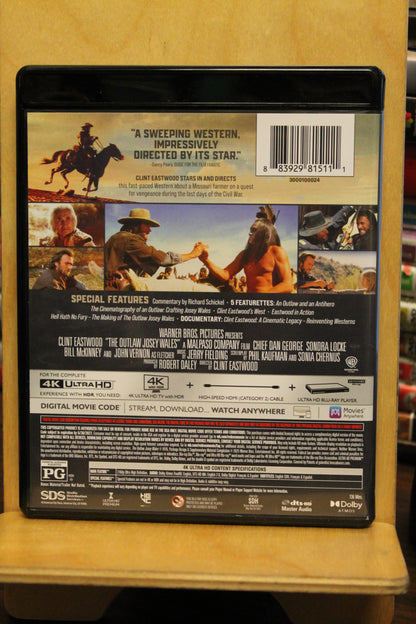 The Outlaw Josey Wales 4K UHD