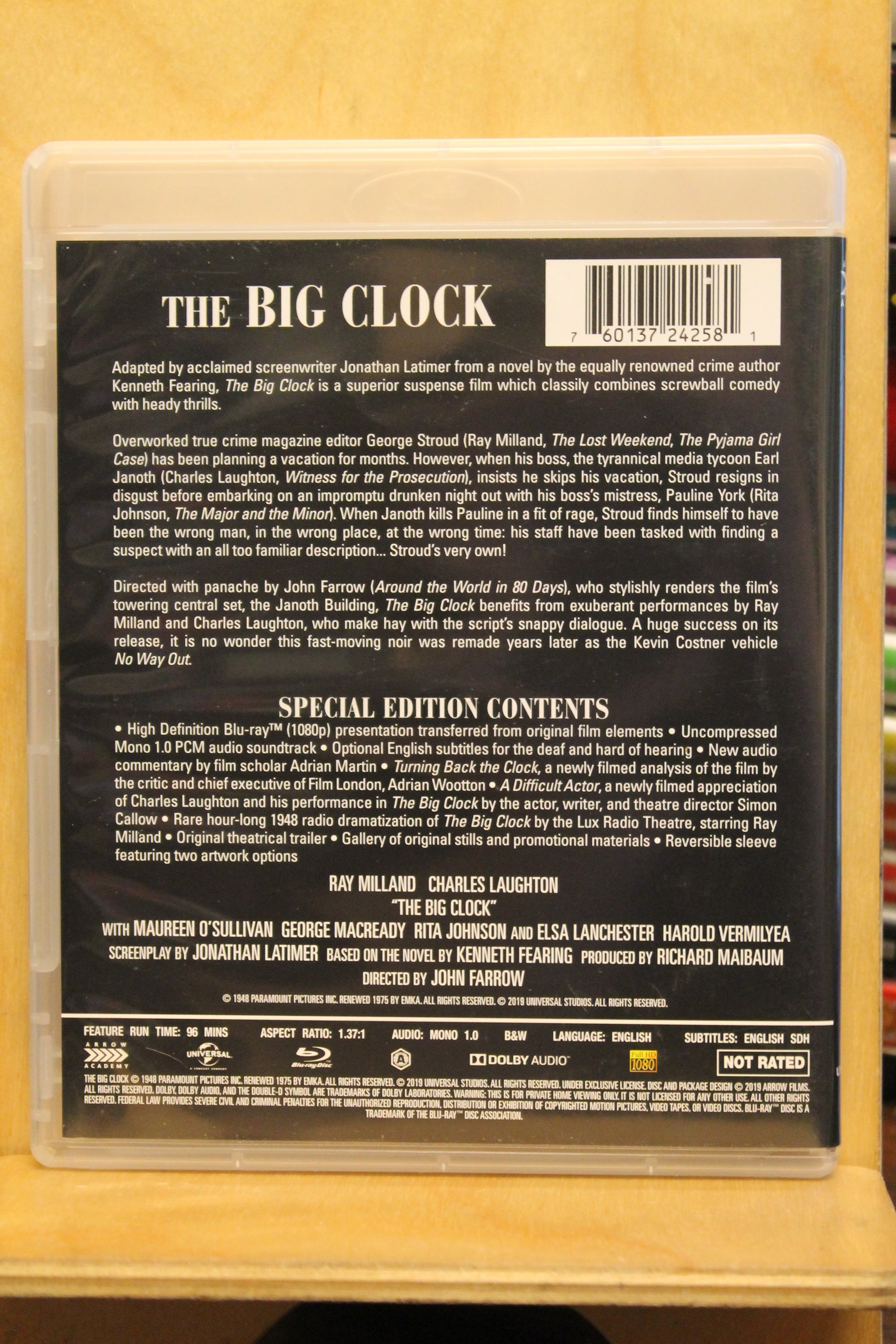 The Big Clock Blu-ray
