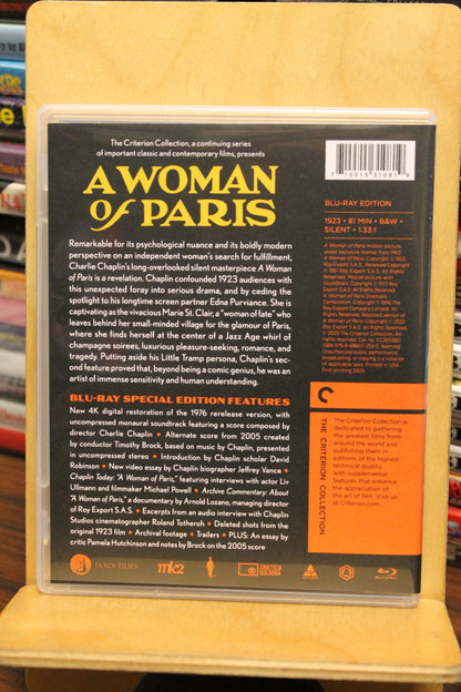 A Woman of Paris: A Drama of Fate Blu-ray