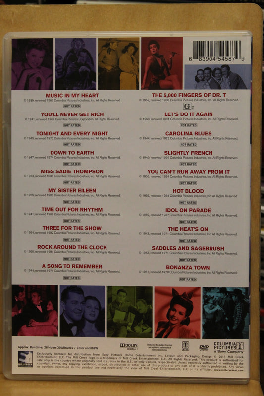 Musicals 20 Movie Collection DVD