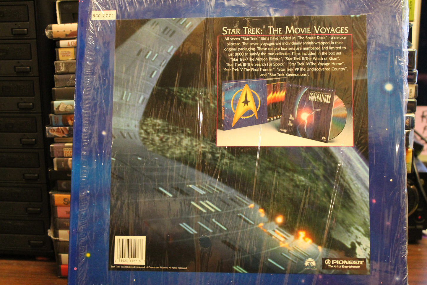 Star Trek: The Movie Voyages LaserDisc