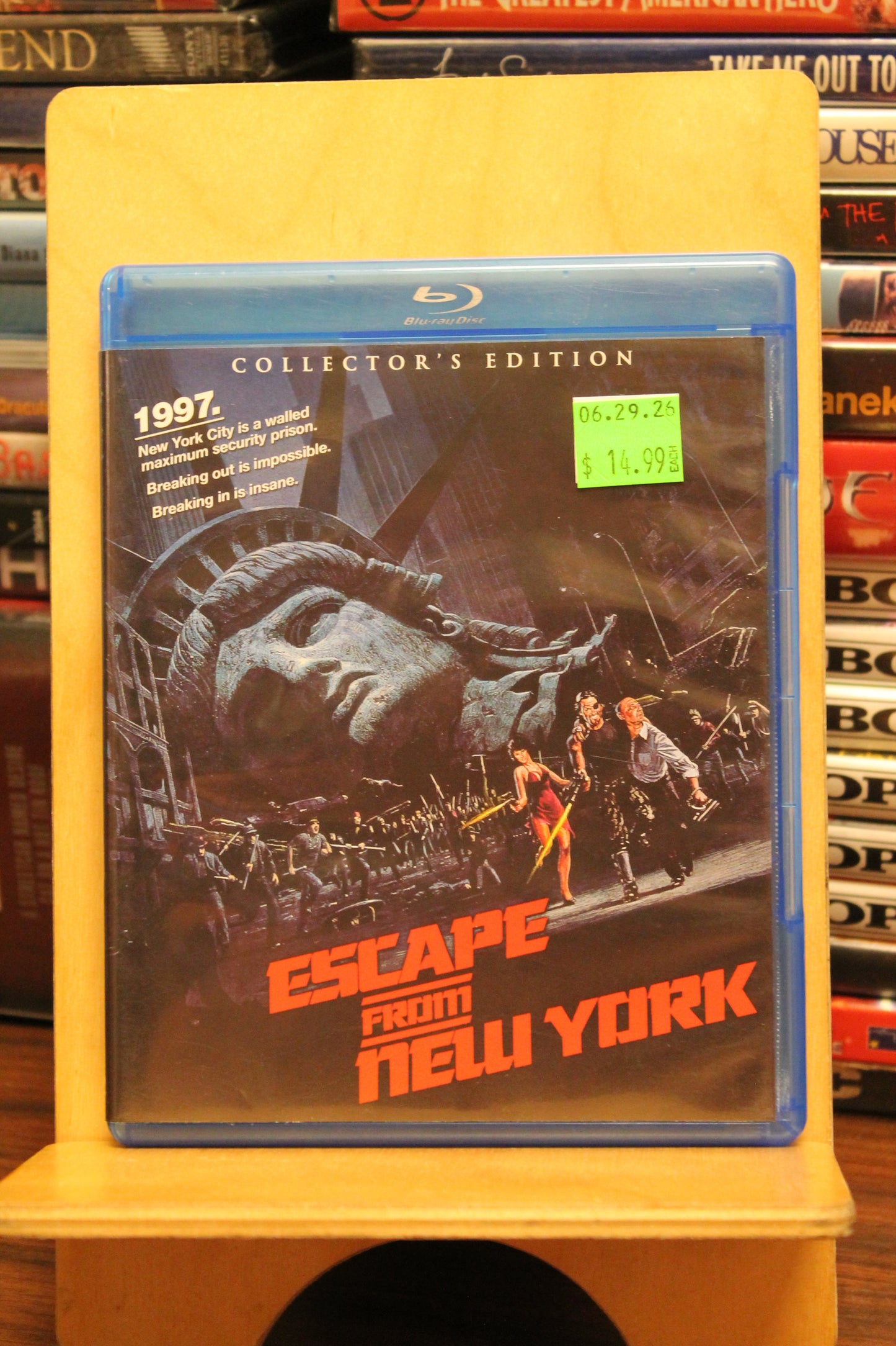 Escape from New York Blu-ray