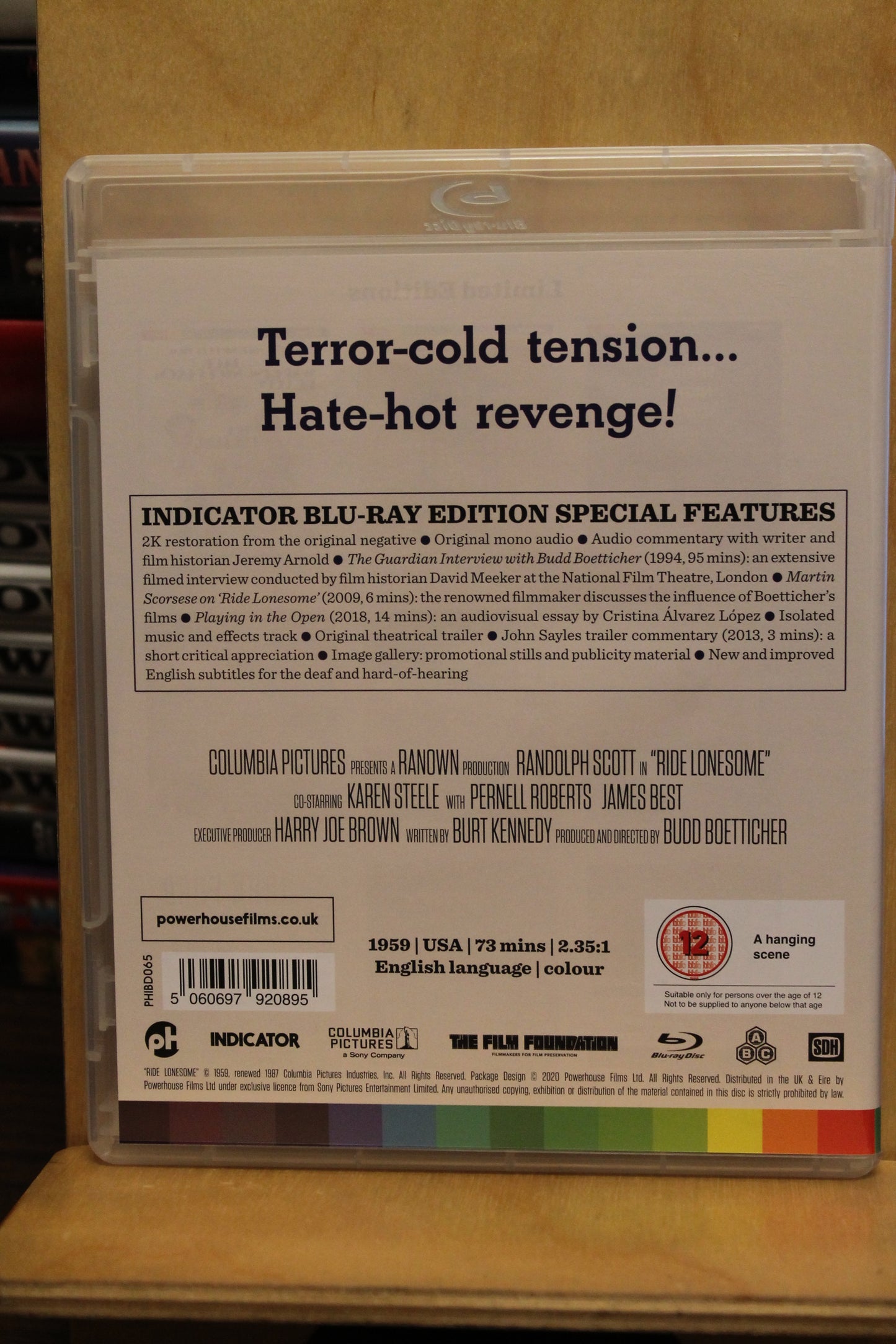 Ride Lonesome Blu-ray