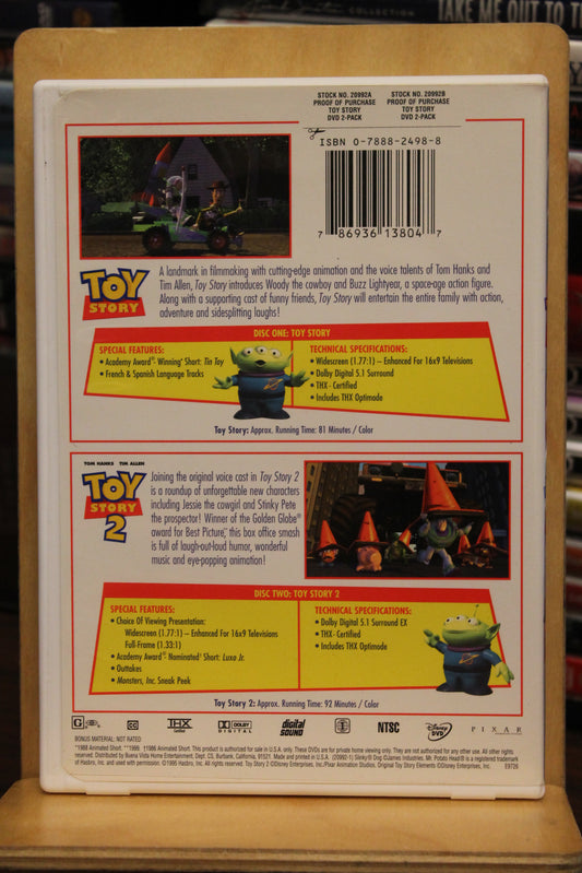 Toy Story 2 Pack DVD