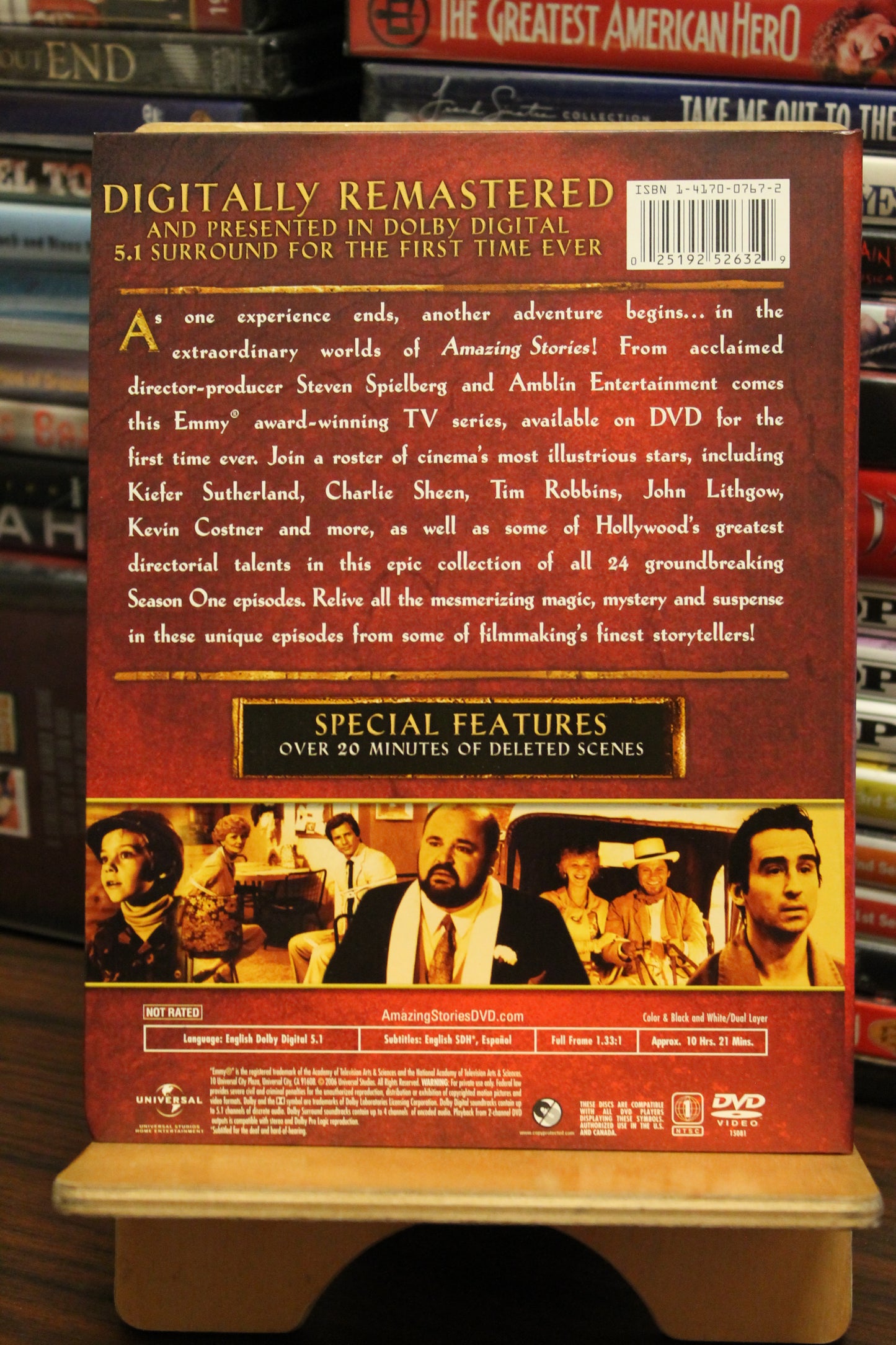 Amazing Stories: The Complete First Season DVD