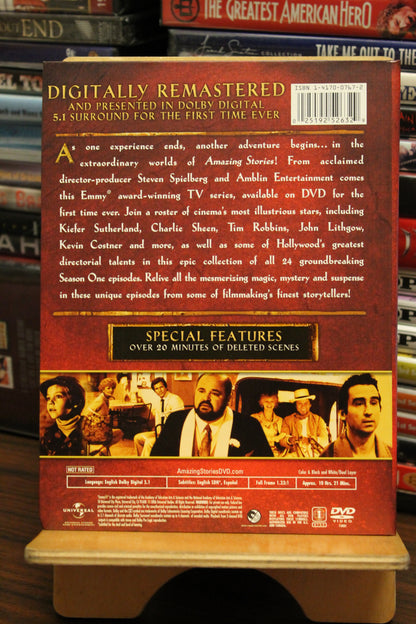 Amazing Stories: The Complete First Season DVD