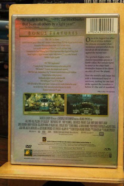 Independence Day DVD