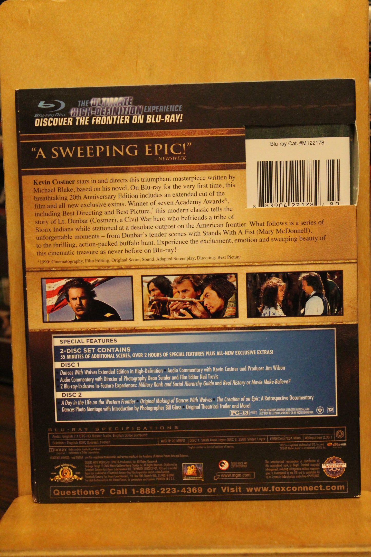 Dances with Wolves Blu-ray