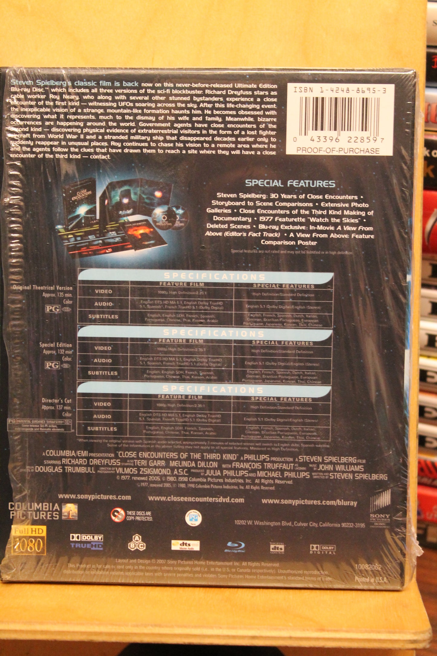 Close Encounters of the Third Kind Blu-ray