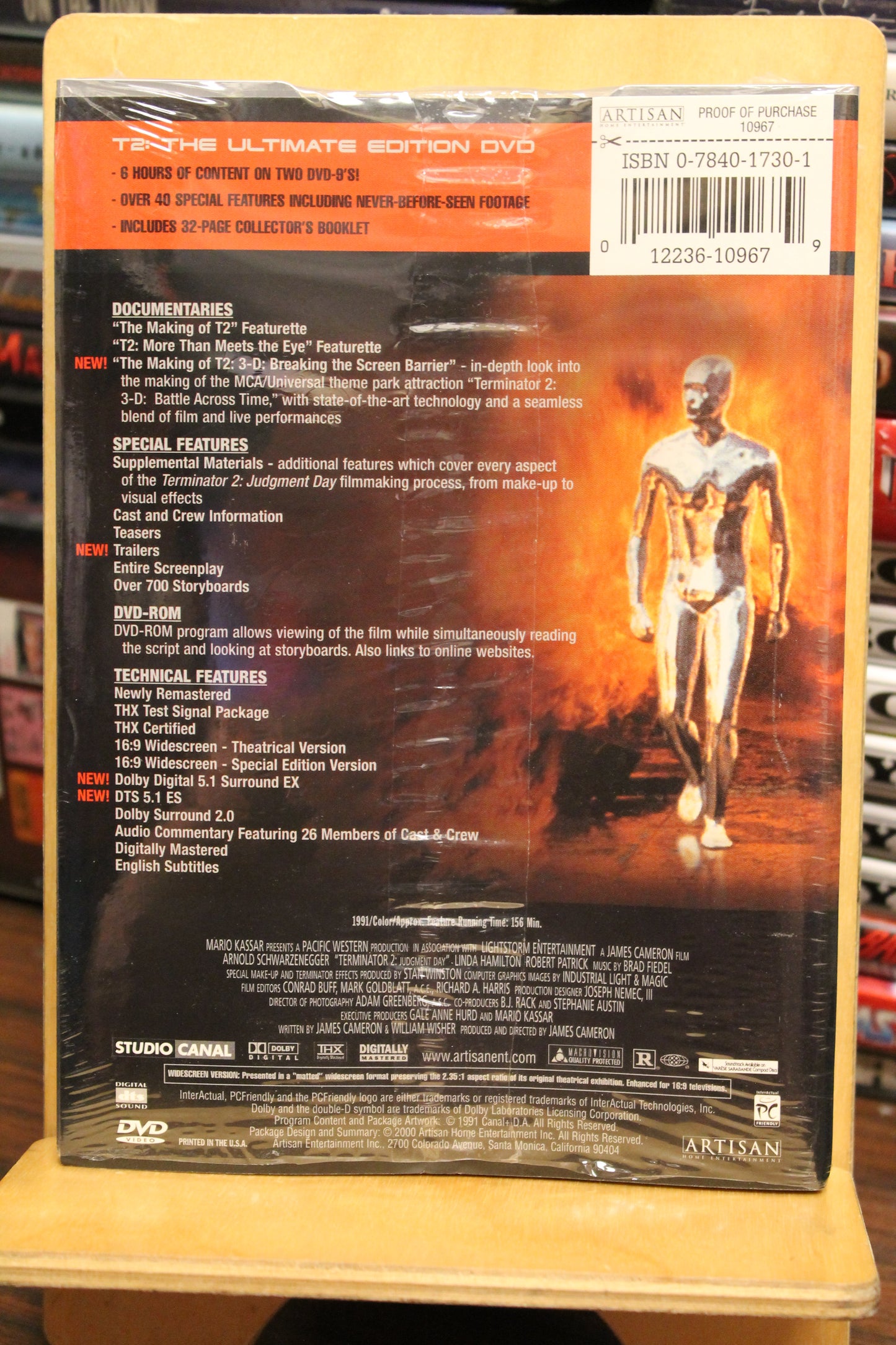 T2: The Ultimate Edition DVD