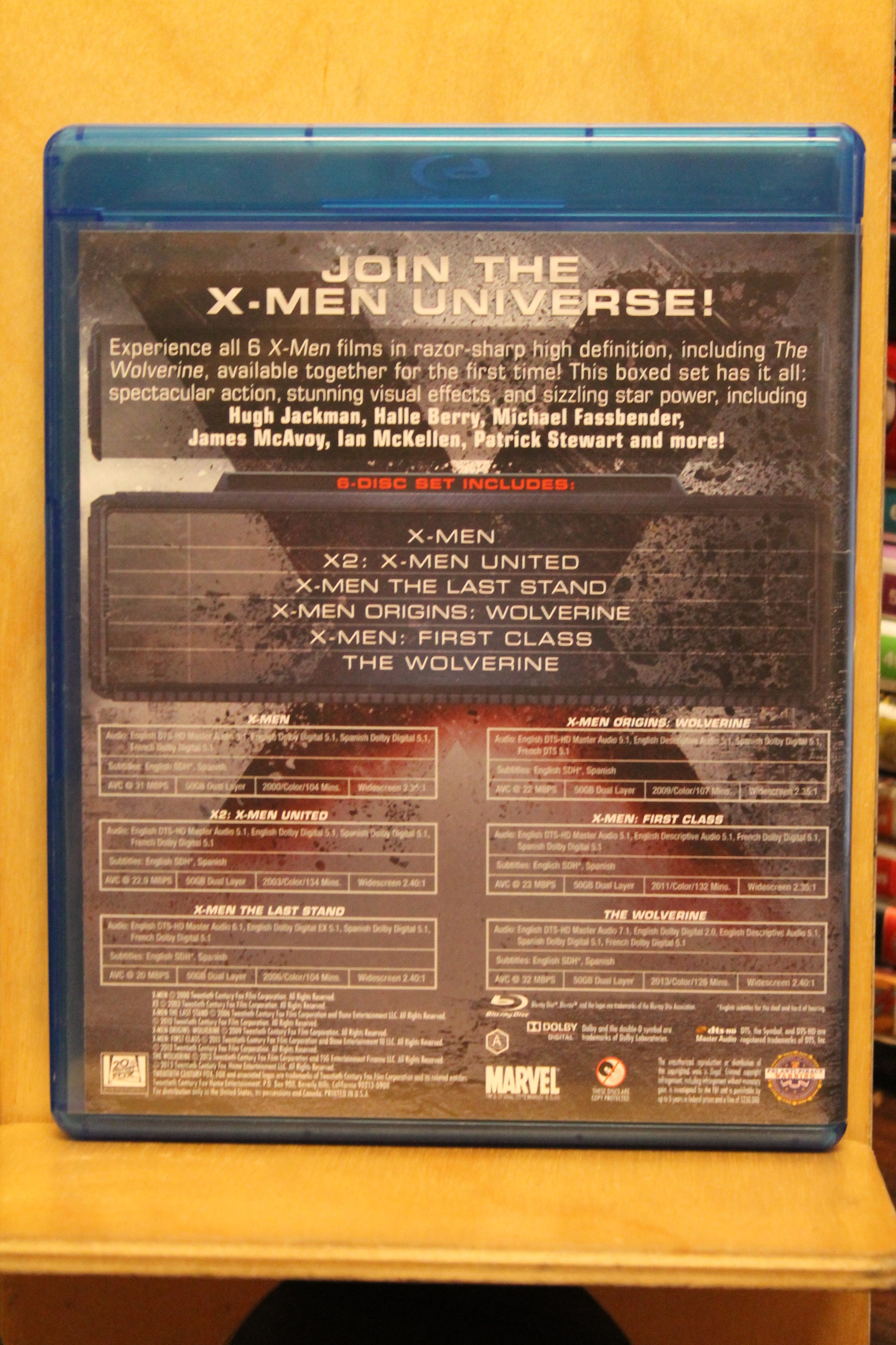 X-Men and the Wolverine Collection Blu-ray