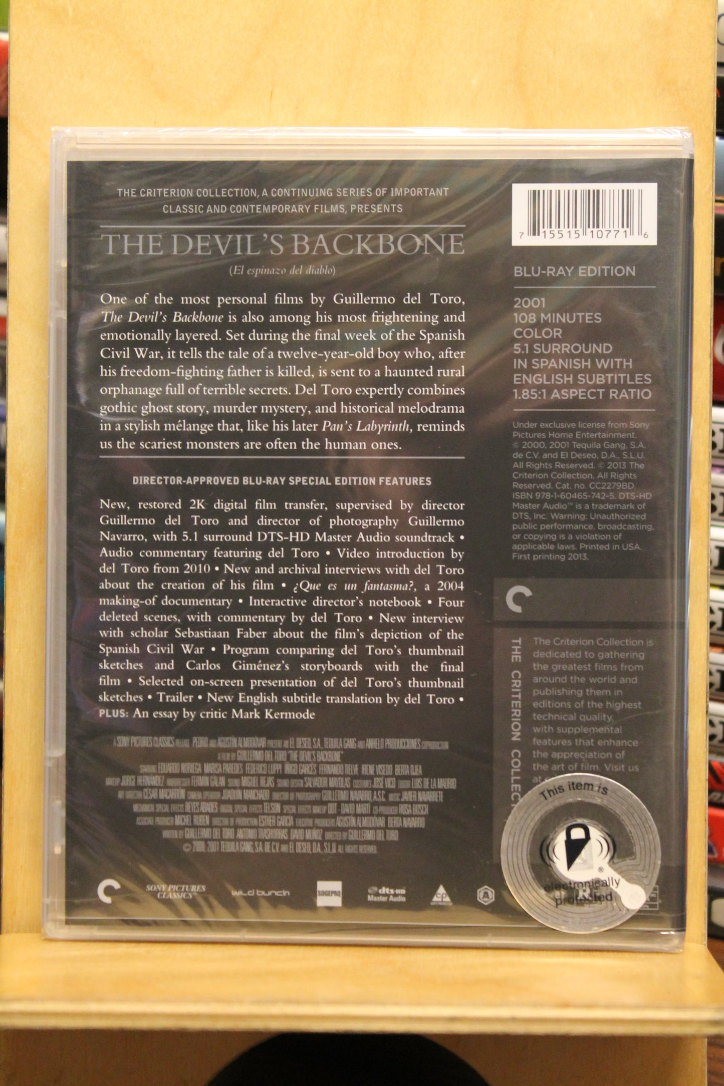 The Devil's Backbone Blu-ray