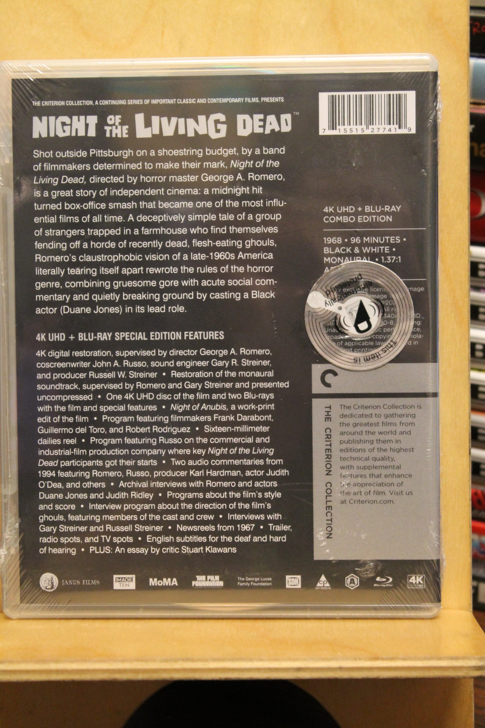 Night of the Living Dead 4K UHD