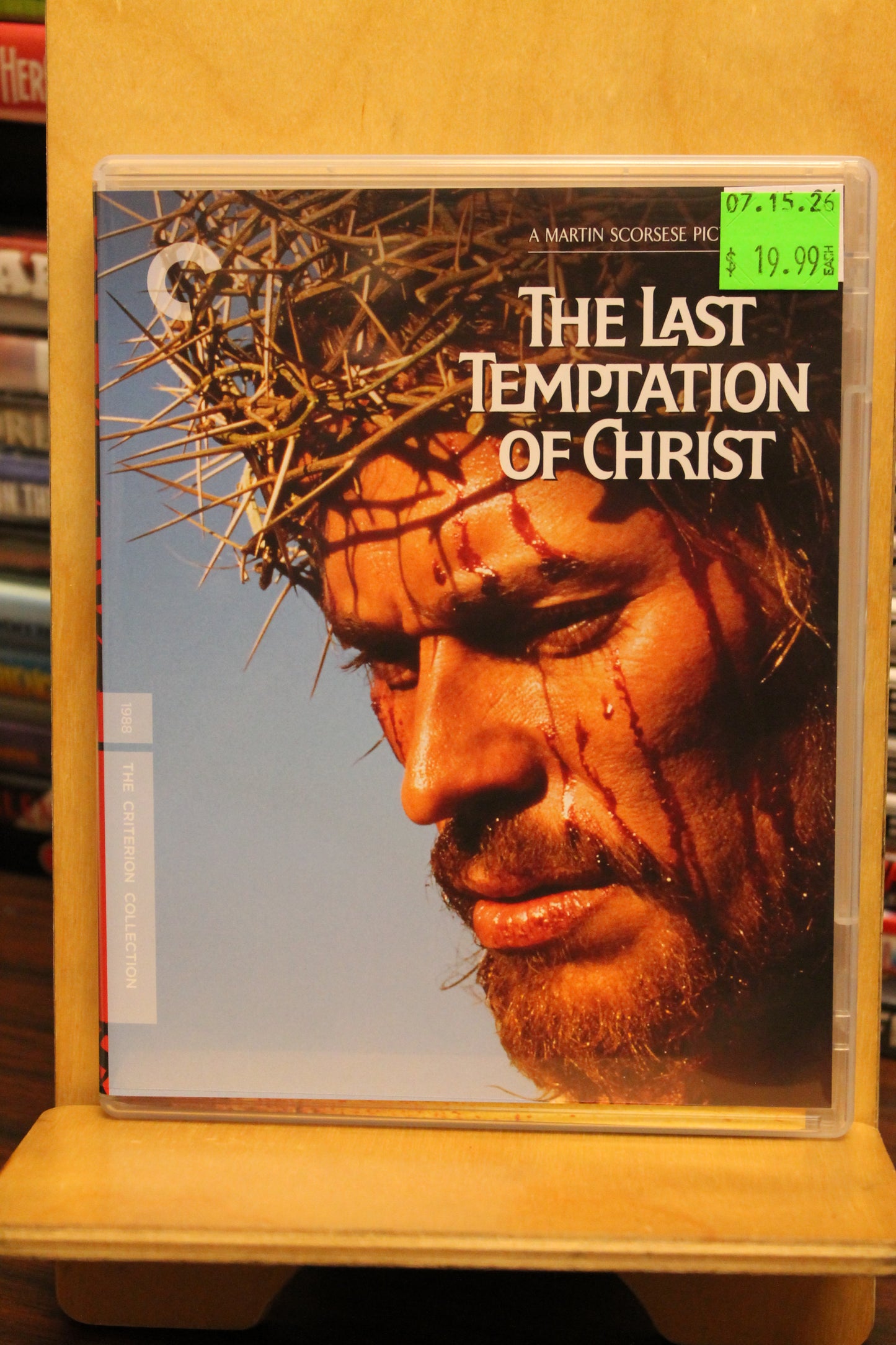 The Last Temptation of Christ Blu-ray