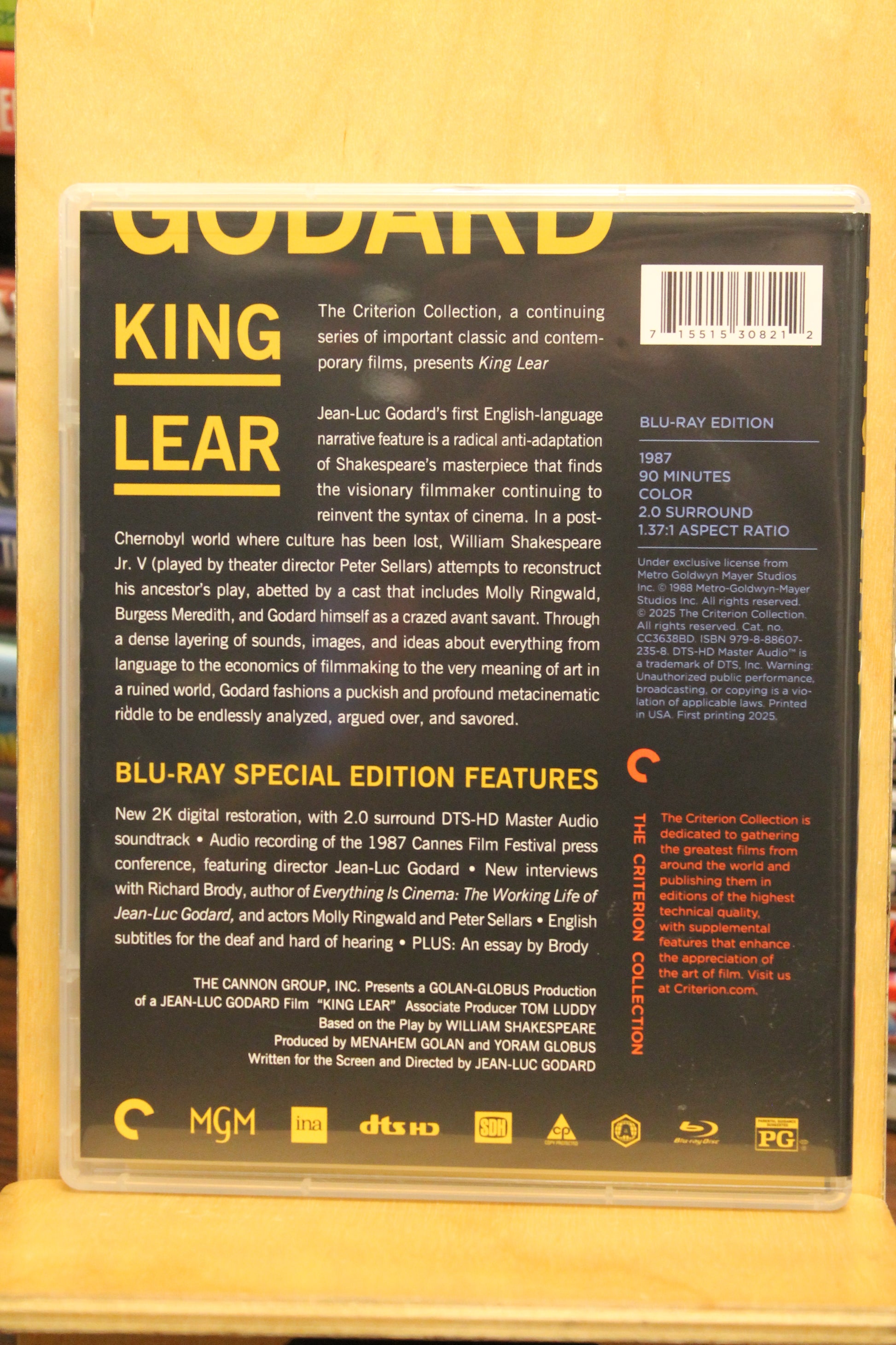 King Lear Blu-ray