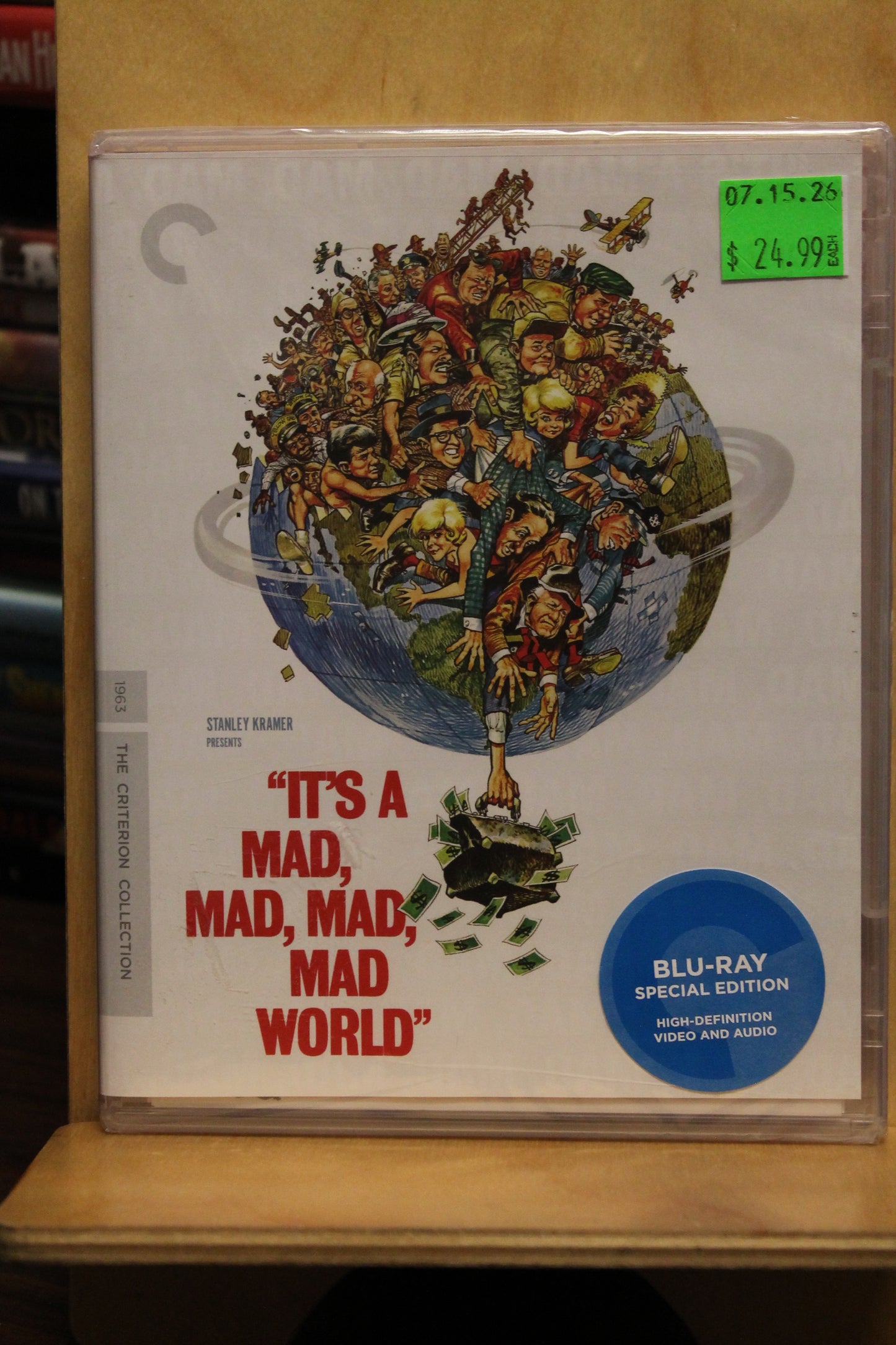 It's a Mad, Mad, Mad, Mad World Blu-ray