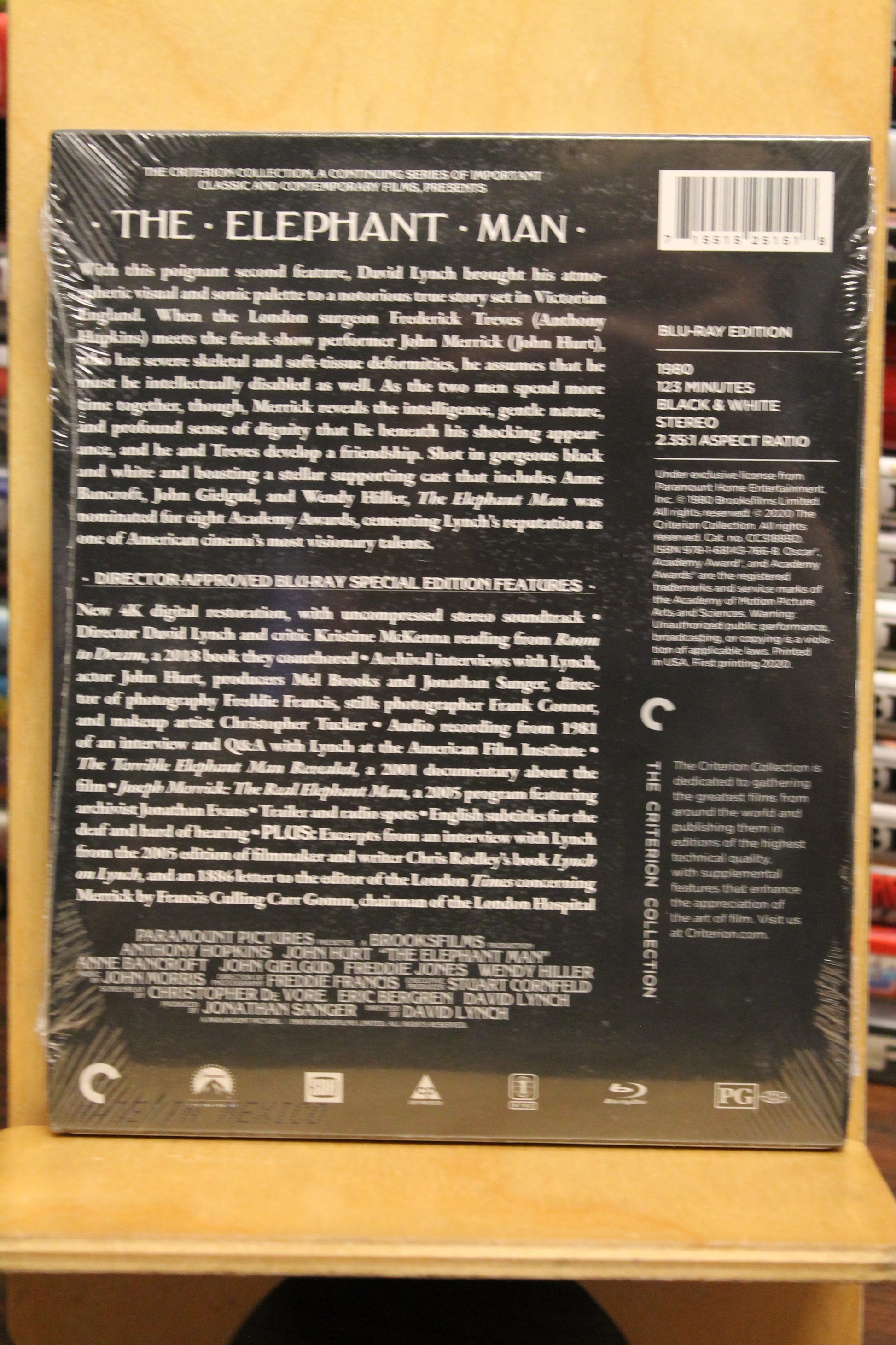 The Elephant Man Blu-ray