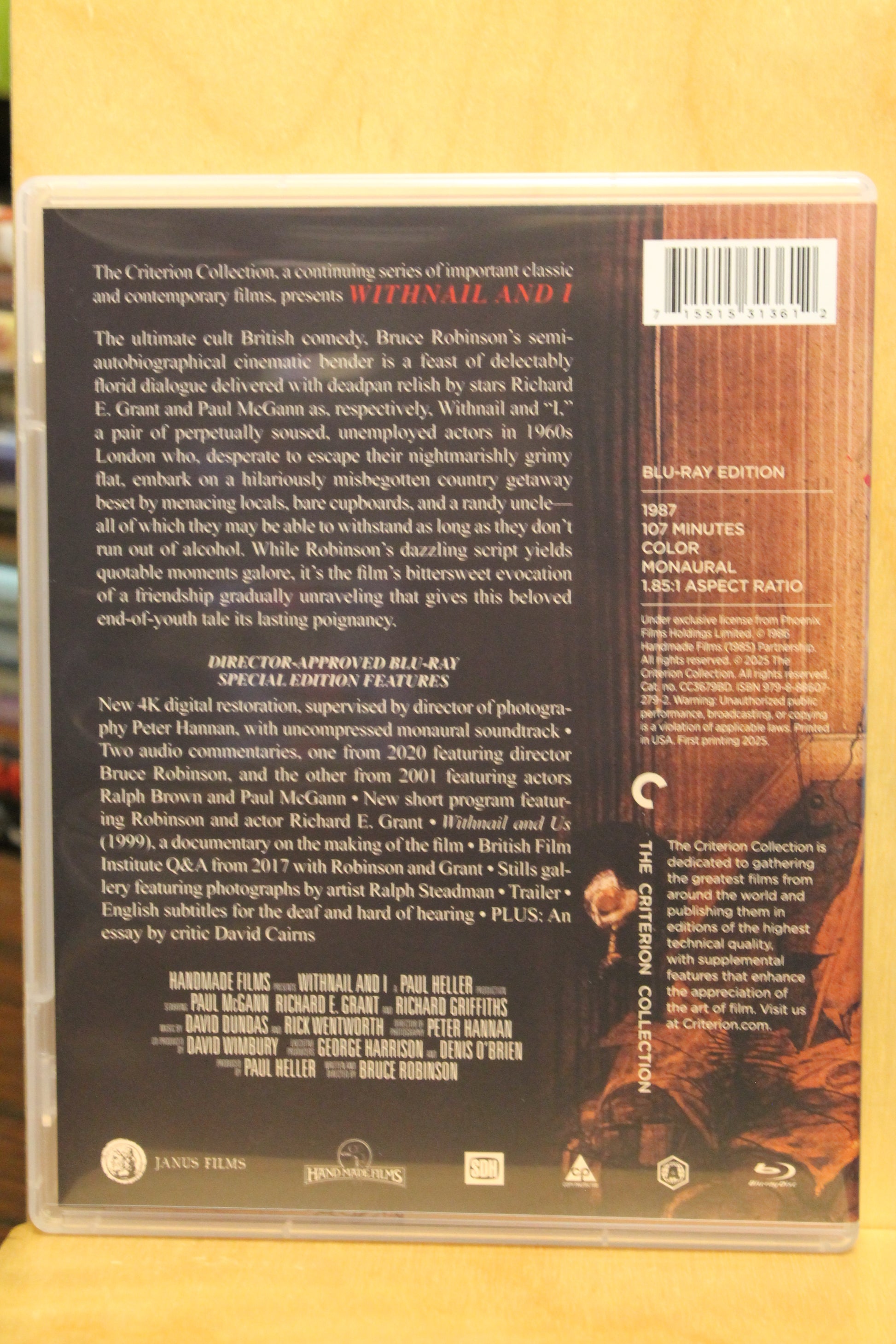 Withnail & I Blu-ray
