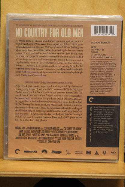 No Country for Old Men Blu-ray