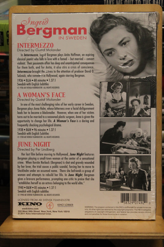 Ingrid Bergman in Sweden 