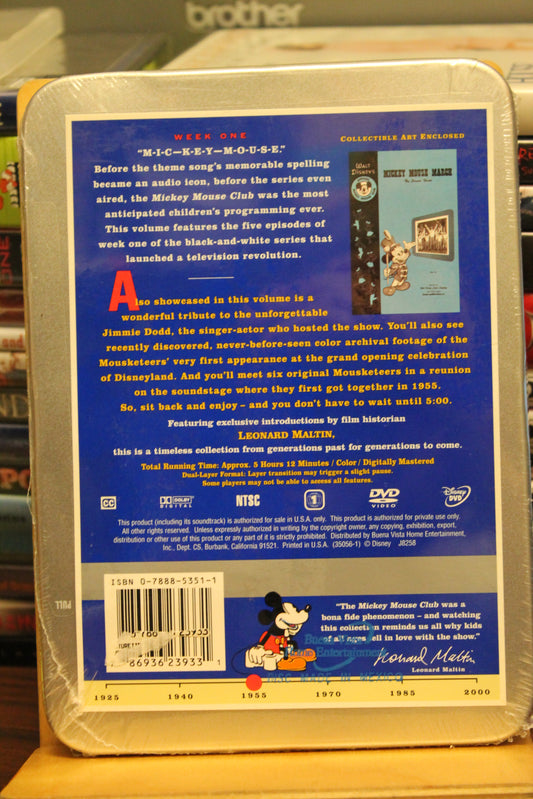 The Mickey Mouse Club DVD