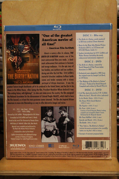 The Birth of a Nation Blu-ray