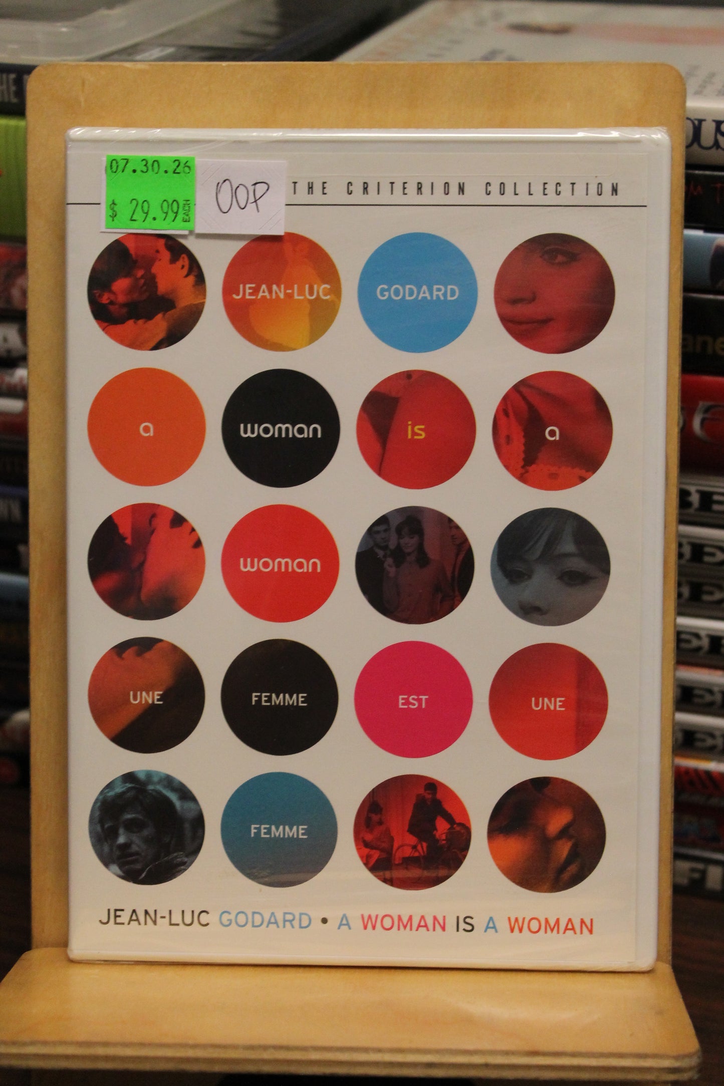 A Woman Is a Woman DVD