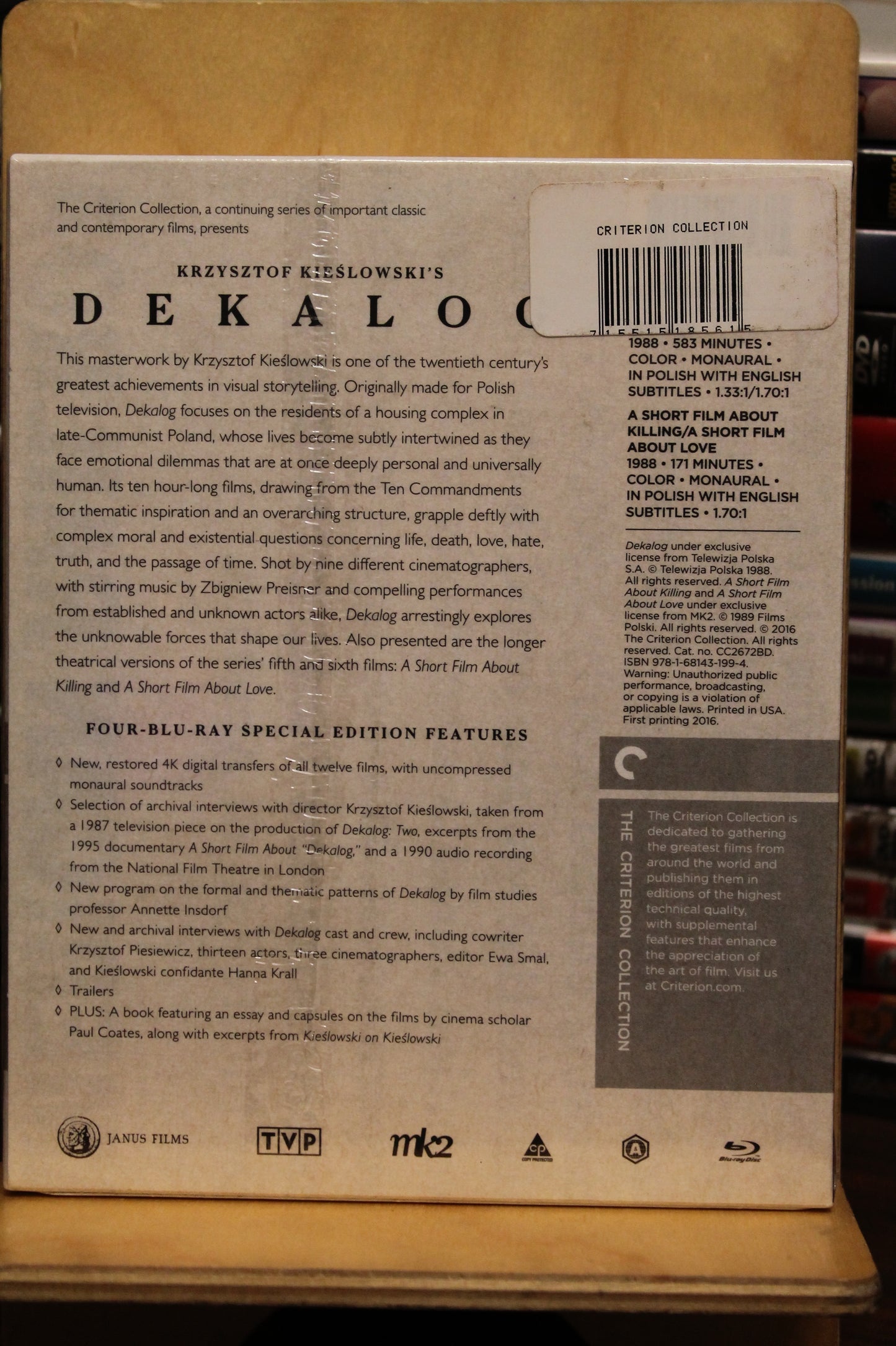 Dekalog Blu-ray