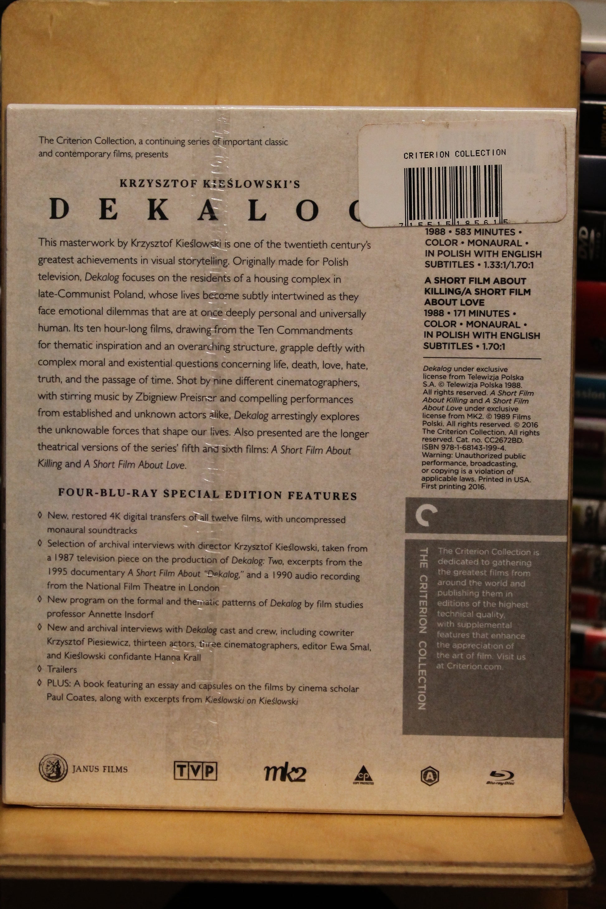 Dekalog Blu-ray