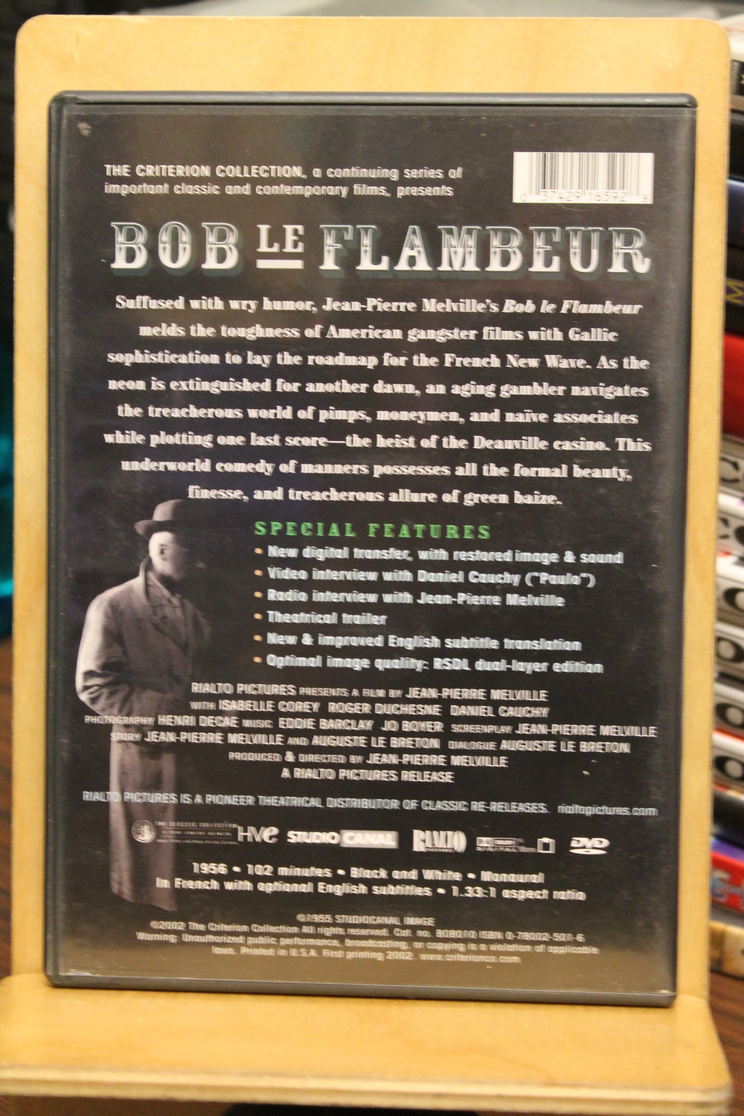 Bob le Flambeur DVD