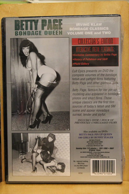 Betty Page: Bondage Queen DVD