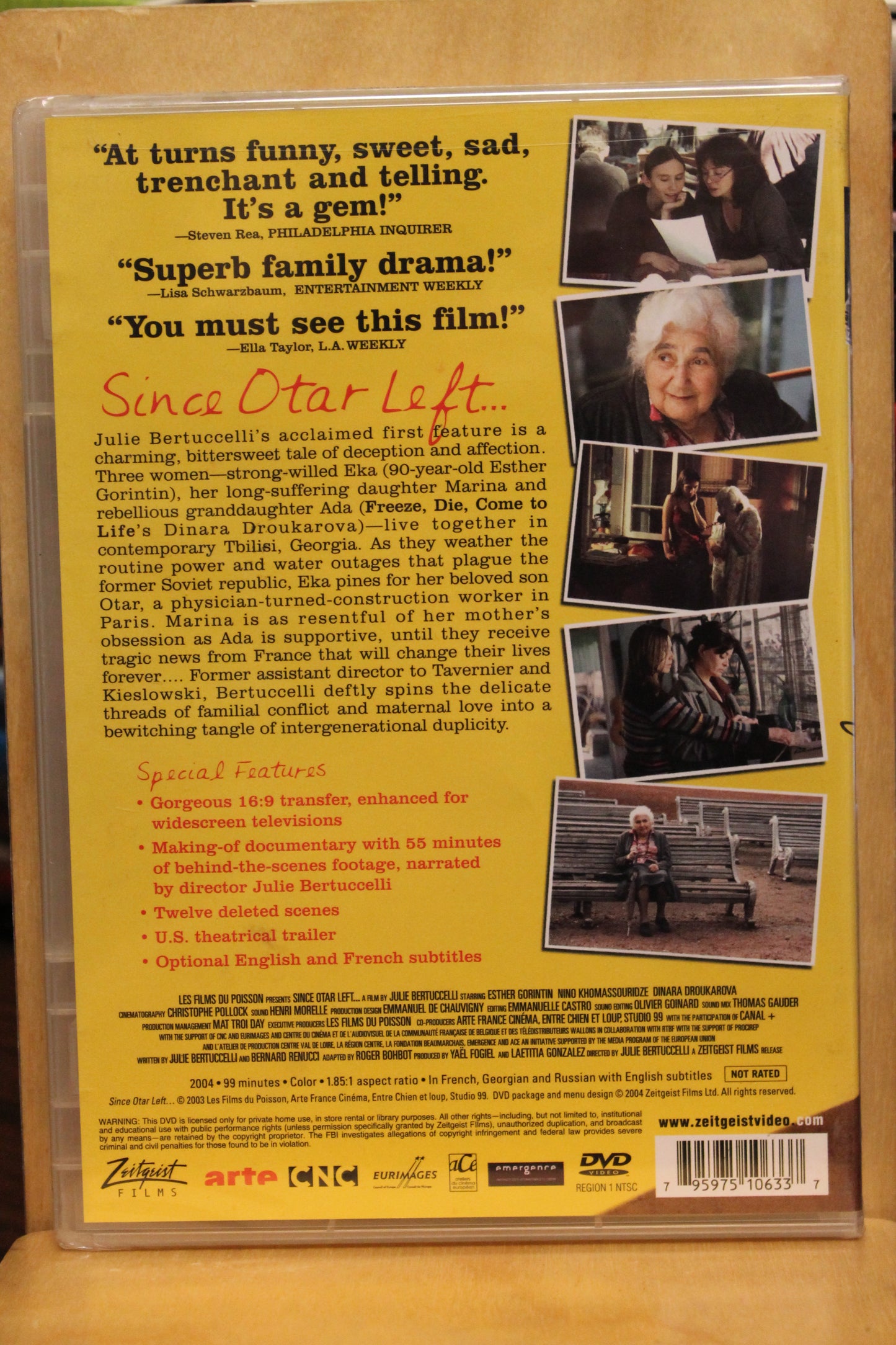 Since Otar Left DVD